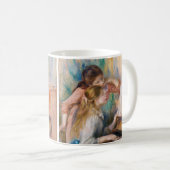 ピエール・アウグストルノアール – ピアノの少女たち コーヒーマグカップ (正面右)