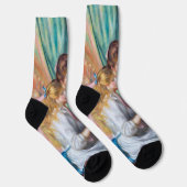 ピエール・アウグストルノアール – ピアノの少女たち ソックス (右)