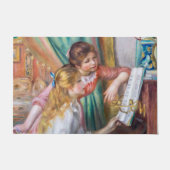 ピエール・アウグストルノアール – ピアノの少女たち ドアマット (正面)