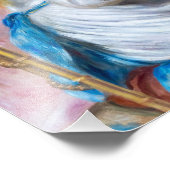 ピエール・アウグストルノアール – ピアノの少女たち フォトプリント            (角)