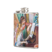 ピエール・アウグストルノアール – ピアノの少女たち フラスク (左)