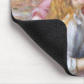 ピエール・アウグストルノアール – ピアノの少女たち マウスパッド (コーナー)