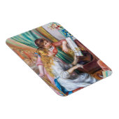 ピエール・アウグストルノアール – ピアノの少女たち マグネット (右側)