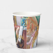 ピエール・アウグストルノアール – ピアノの少女たち 紙コップ (右)