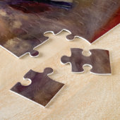 ピエール・アウグストルノアール – ファンの女の子 ジグソーパズル (側面)