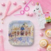 ピエール・アウグストルノアール – ヴェネツィア,サンマルコ ペーパープレート (パーティー)