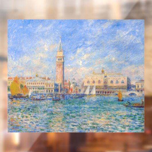 ピエール・アウグストルノアール – ヴェネツィア，ドージュの宮殿 ウィンドウサイン (シート2)