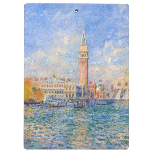 ピエール・アウグストルノアール – ヴェネツィア，ドージュの宮殿 クリップボード (裏面)