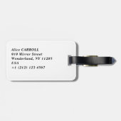 ピエール・アウグストルノアール – ヴェネツィア，ドージュの宮殿 ラゲッジタグ (裏面横)