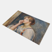 ピエール・アウグストルノアール – 手紙を持つ女性 ドアマット (アングル)
