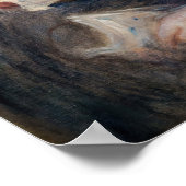 ピエール・アウグストルノアール – 手紙を持つ女性 ポスター (角)