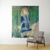 ピエール・アウグストルノアール – 散水缶のある少女 タペストリー (インサイチュ)