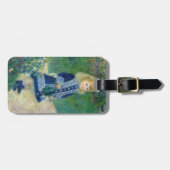 ピエール・アウグストルノアール – 散水缶のある少女 ラゲッジタグ (正面横)