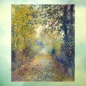 ピエール・アウグストルノアール – 森の中 ウィンドウサイン (シート3)