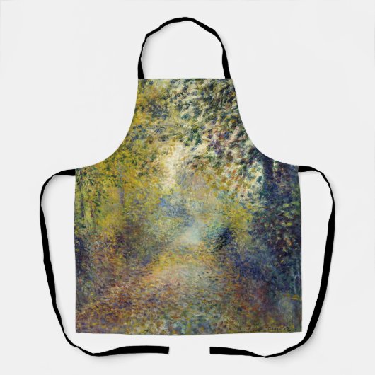 ピエール・アウグストルノアール – 森の中 エプロン (正面)