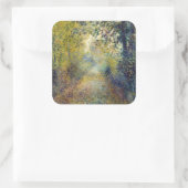 ピエール・アウグストルノアール – 森の中 スクエアシール (バッグ)