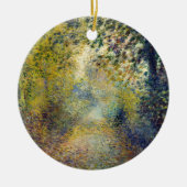 ピエール・アウグストルノアール – 森の中 セラミックオーナメント (正面)