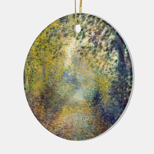 ピエール・アウグストルノアール – 森の中 セラミックオーナメント (左)