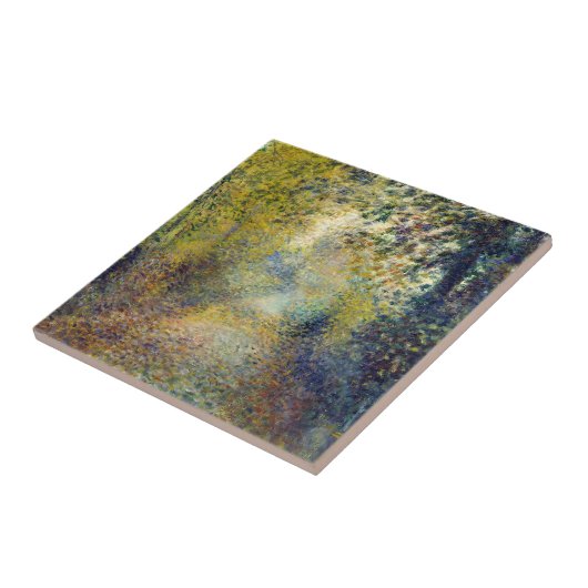 ピエール・アウグストルノアール – 森の中 タイル (側面)