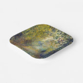 ピエール・アウグストルノアール – 森の中 ペーパープレート (傾斜あり)