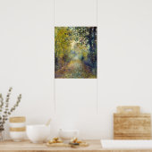 ピエール・アウグストルノアール – 森の中 ポスター (キッチン)