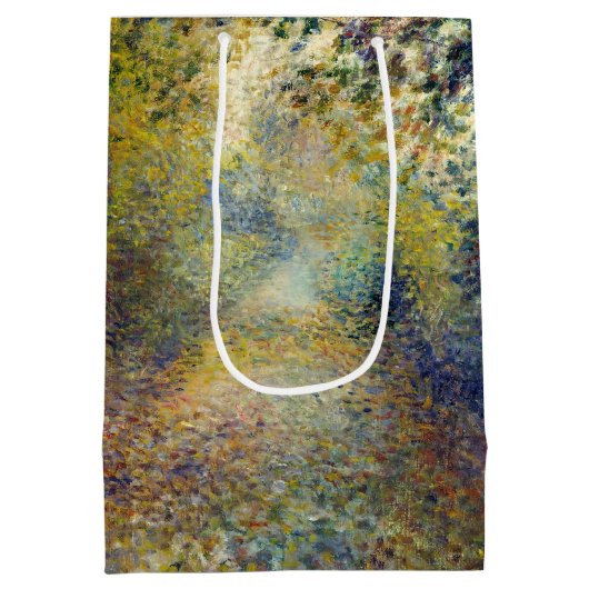 ピエール・アウグストルノアール – 森の中 ミディアムペーパーバッグ (裏面)