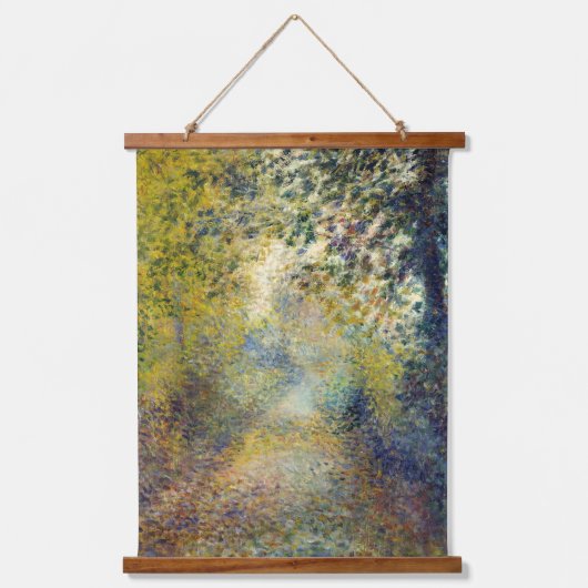 ピエール・アウグストルノアール – 森の中 吊り下げ型タペストリー (正面)