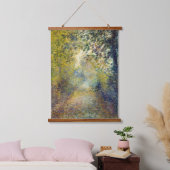 ピエール・アウグストルノアール – 森の中 吊り下げ型タペストリー (寝室)