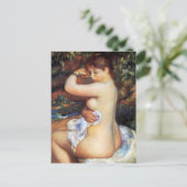 ピエール・アウグストルノアール – 風呂の後 ポストカード (スタンド正面)