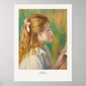 ピエール・アウグスト読ルノアールのアートプリントヴィンテージ ポスター (正面)