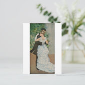 ピエール・アウグスト・ルノアールの町でのダンス(1883年) ポストカード (スタンド正面)