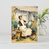 ピエール・オウチン – イースター素晴らしエッグ絵画・アート カード (スタンド正面)