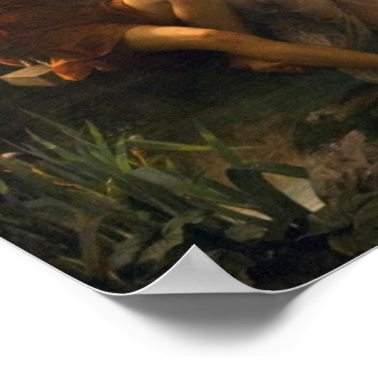 ピエール=オーガスト・コットによる春の訪れ – ポスター (角)