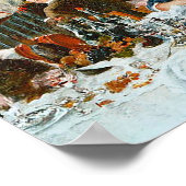 ピエール=オーギュストルノアールによるボアターズランチ ポスター (角)