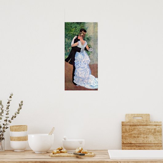 ピエール=オーギュストルノアールダンスin the City ポスター (キッチン)