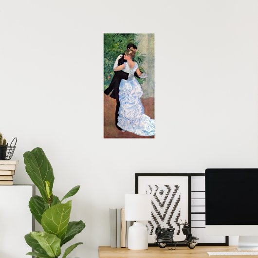 ピエール=オーギュストルノアールダンスin the City ポスター (ホームオフィス)