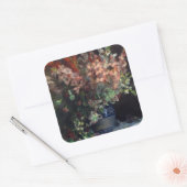 ピエール=オーギュストルノアールヴィンテージグラジオリ入り花瓶 スクエアシール (封筒)