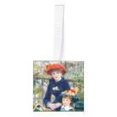 ピエール=オーギュストルノアール最高傑作の選定 キューブオーナメント (正面)