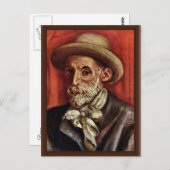 ピエール=オーギュストルノアール自画像 ポストカード (正面/裏面)
