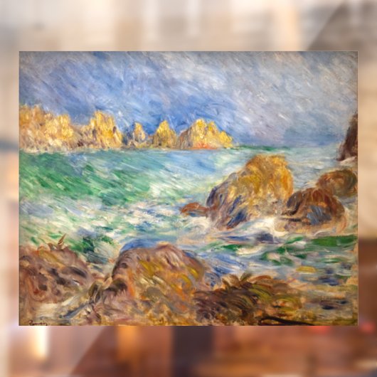 ピエール・オーギュストルノアール – ゲルネシー島 ウィンドウサイン (シート2)