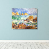 ピエール・オーギュストルノアール – ゲルネシー島 キャンバスプリント (インサイチュ (ウッドフロア))