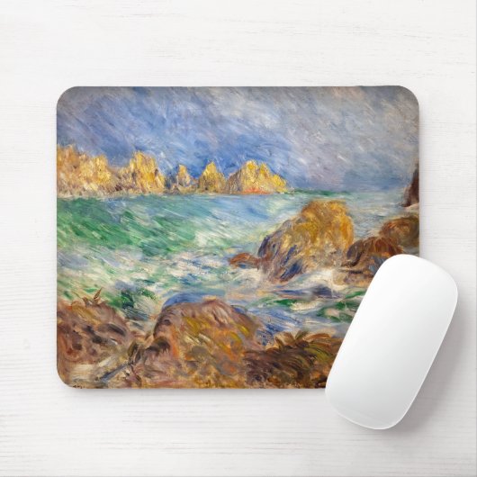 ピエール・オーギュストルノアール – ゲルネシー島 マウスパッド (マウス)