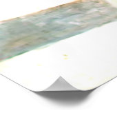 ピエール・オーギュストルノアール・ジェラニウムと猫 ポスター (角)