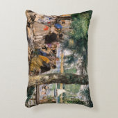 ピエール・オーギュストルノアール – セーヌ川の入浴 アクセントクッション (正面(垂直))