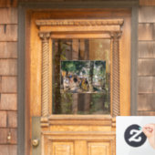 ピエール・オーギュストルノアール – セーヌ川の入浴 ウィンドウサイン (ホームデコレーション)