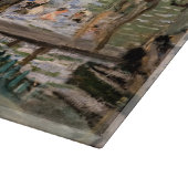 ピエール・オーギュストルノアール – セーヌ川の入浴 カッティングボード (角)