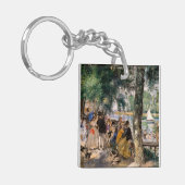 ピエール・オーギュストルノアール – セーヌ川の入浴 キーホルダー (正面左)