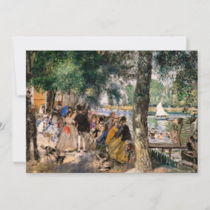 ピエール・オーギュストルノアール – セーヌ川の入浴 サンキューカード