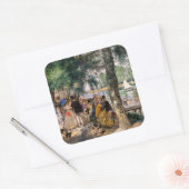 ピエール・オーギュストルノアール – セーヌ川の入浴 スクエアシール (封筒)