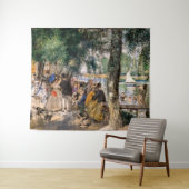 ピエール・オーギュストルノアール – セーヌ川の入浴 タペストリー (インサイチュ(横))